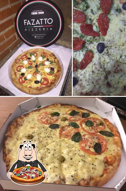 Peça diversos estilos de pizza