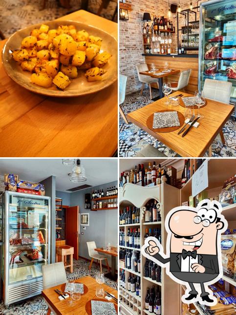 Gli interni di Le Bontá di Mario Vino & Cucina
