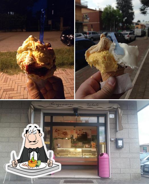 Cibo al Borgonuovo Gelati