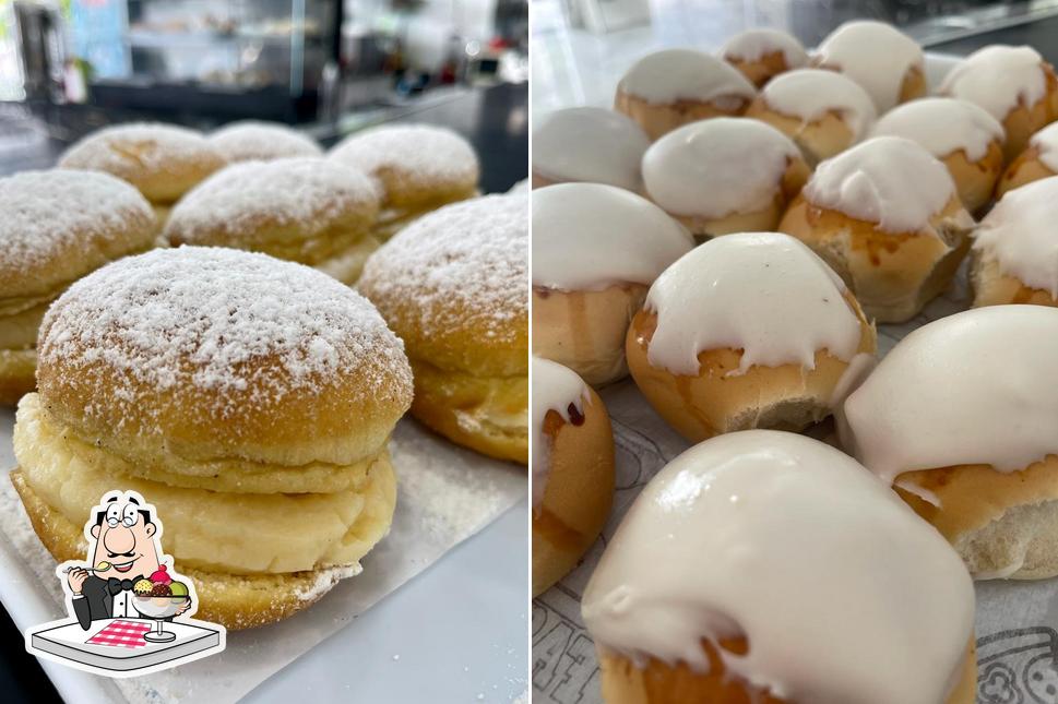 Pães e Doces Roberta provê uma gama de pratos doces