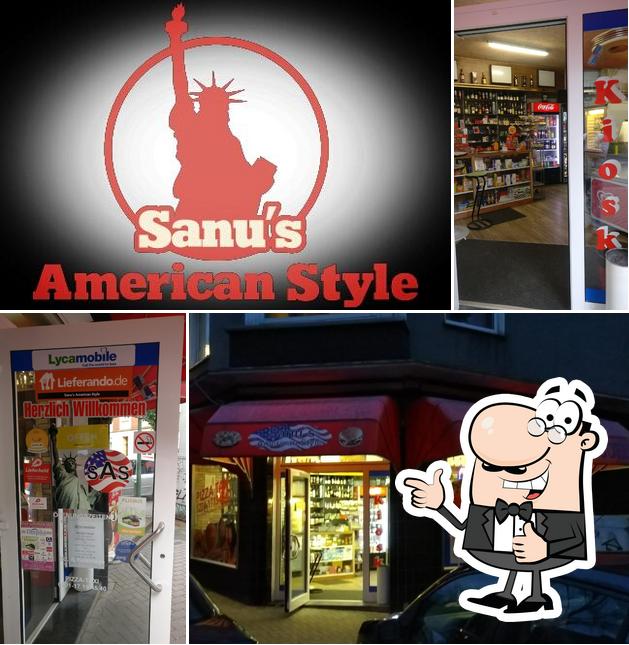Look at the pic of Pizzeria Sanus American Style