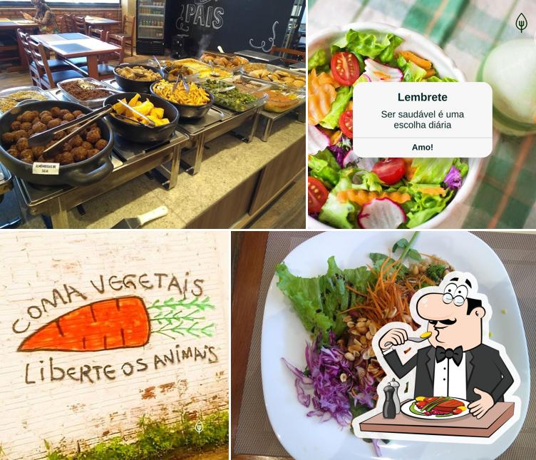 Еда в "Restaurante Vegetariano e Vegano em Brasília - Boa Saúde"