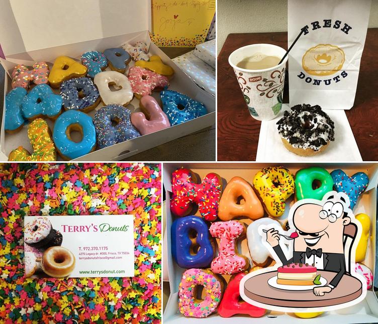 Terry's Donuts te ofrece una buena selección de postres