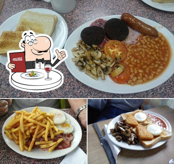 Food at The Beano Cafe