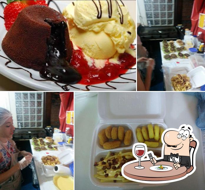 Comida em Family Burger