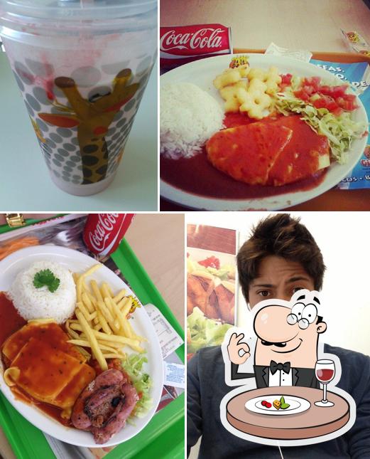 Comida em Giraffas