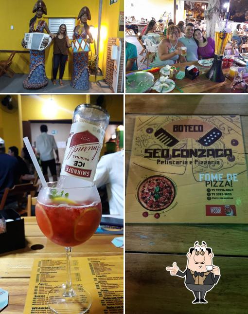 Desfrute de uma bebida no Boteco Seo Gonzaga