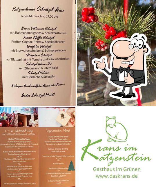Взгляните на изображение ресторана "Krans im Katzenstein"