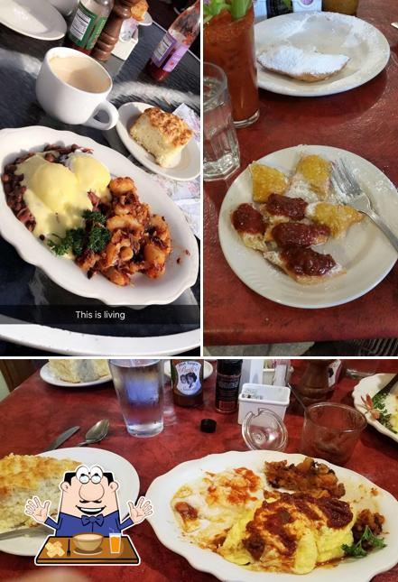 Food at Lucile's Creole Cafe