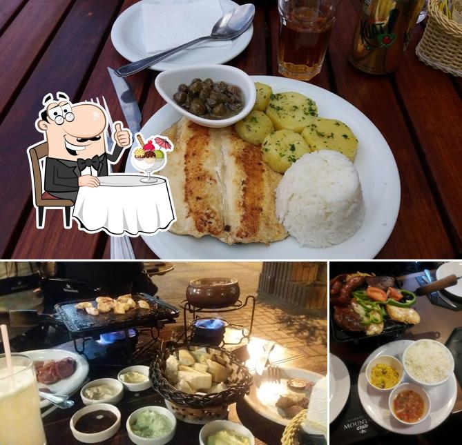 Mountain Club oferece uma escolha de pratos doces