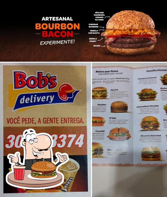 Consiga um hambúrguer no Bob's Teixeira de Freitas