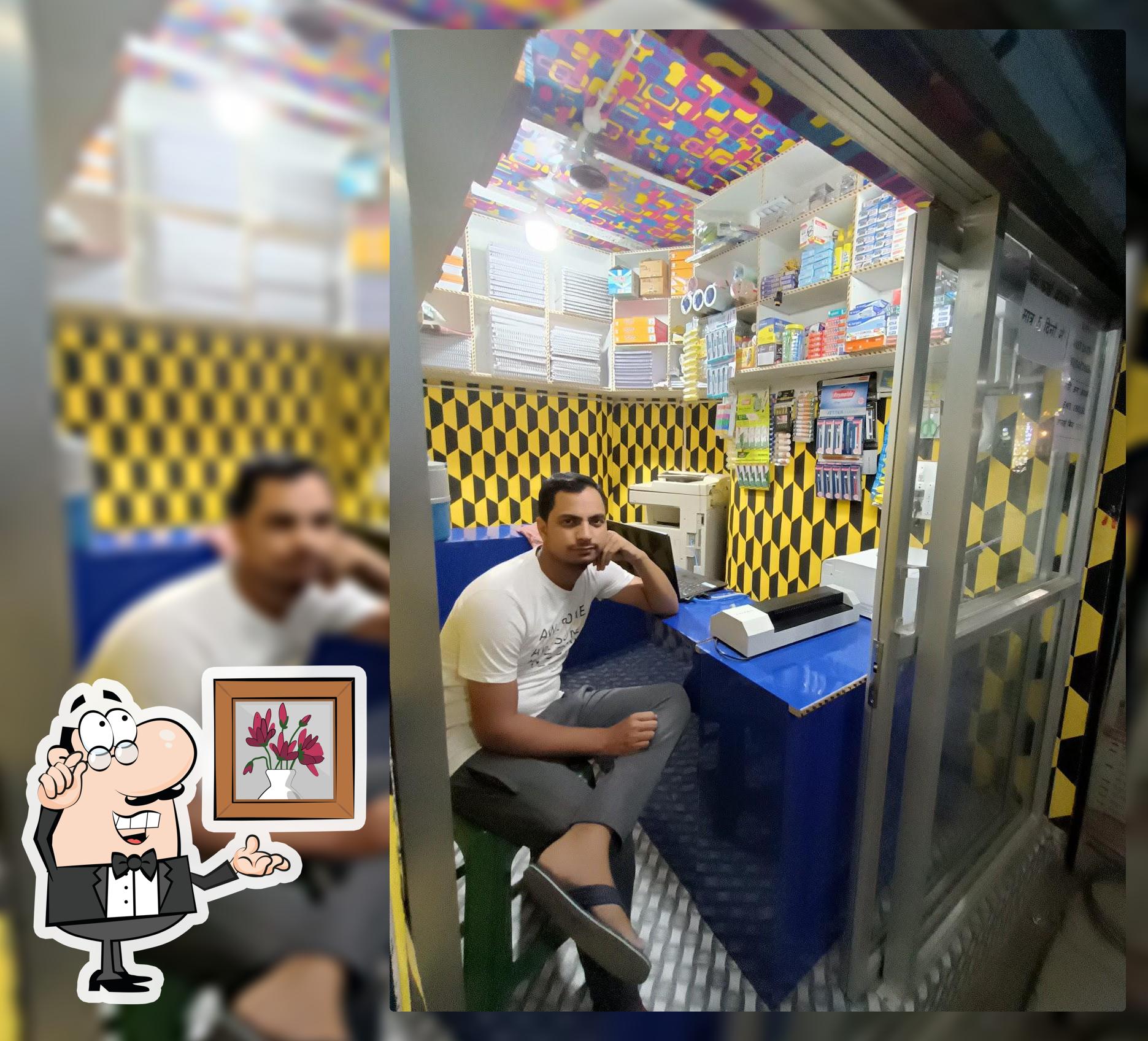 Janta photo state,stationary & Blue dart courier service
