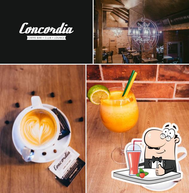 Concordia serve un'ampia gamma di drink