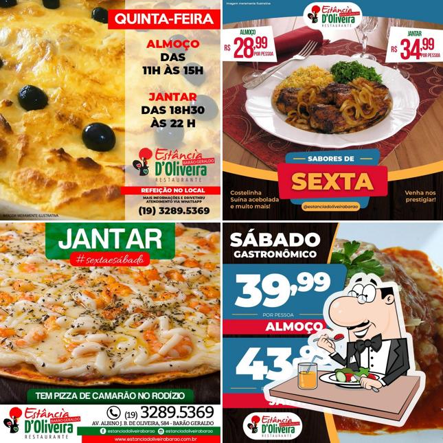 Comida em Estância D'Oliveira