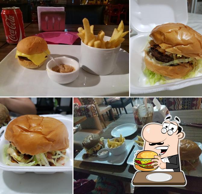 Experimente um hambúrguer no Hoopa Burger Beer