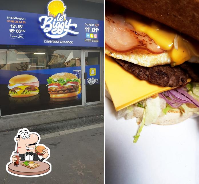 Les hamburgers de Le Biggy will satisferont différents goûts