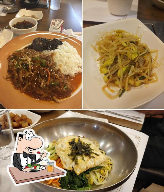 Meals at Maljukgeori Korean Restaurant