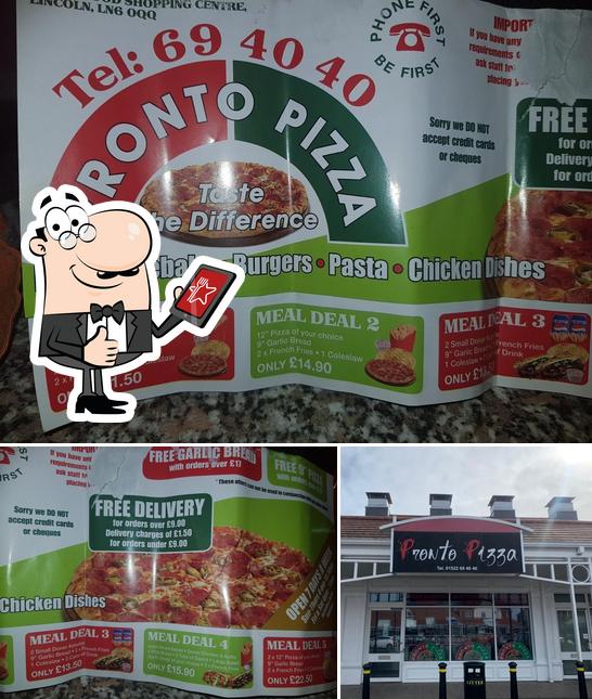 Pronto Pizza, Jasmin Rd in Lincoln Restaurant menu and reviews