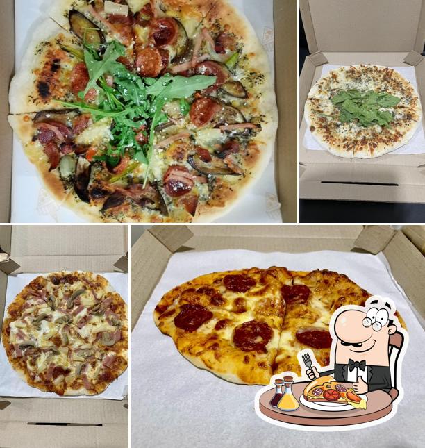 Get pizza at Living Stones Pizza