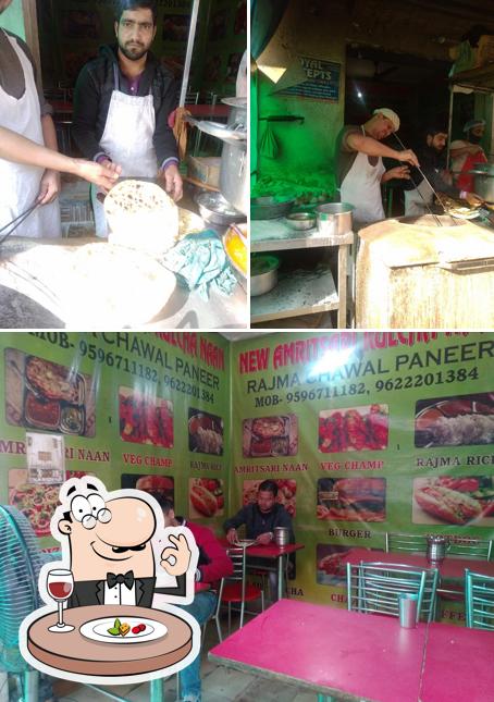 NEW AMRITSARI KULCHA NAAN is distinguished by food and interior