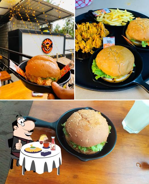 Try out a burger at Tabak Bun Cafe