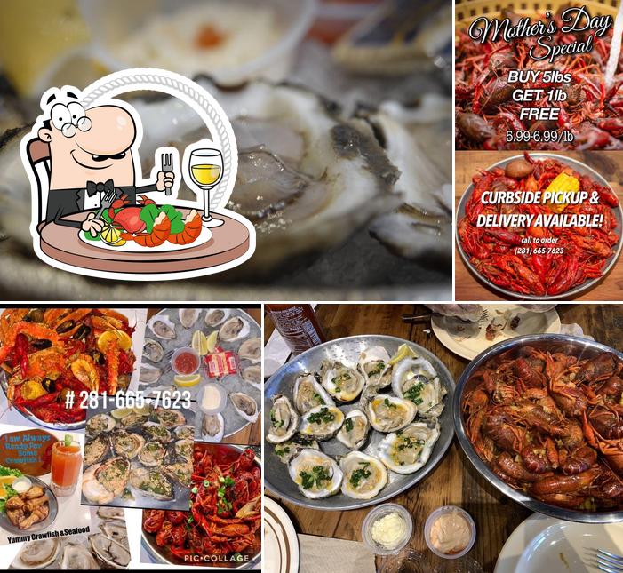 Yummy Seafood & Oyster Bar, Katy Carta del restaurante y opiniones