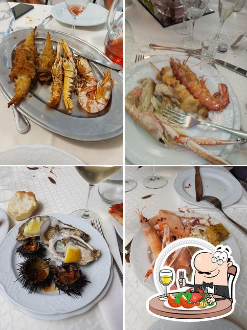 Scegli tra i molti prodotti di cucina di mare proposti a Villa Fanini