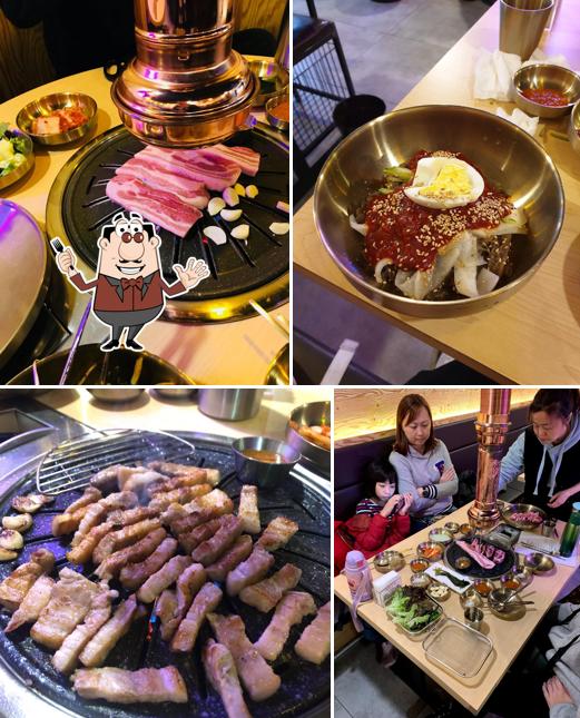 Comida en Hyehwagogi / 혜화고기 / Korean BBQ Restaurant