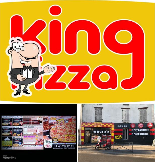 Here's an image of King pizza