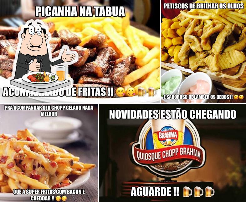 Comida em Quiosque Chopp Brahma