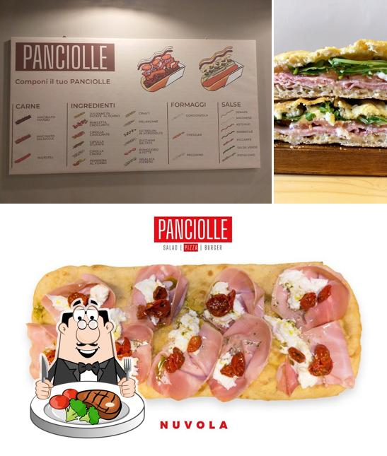 Order meat meals at Panciolle