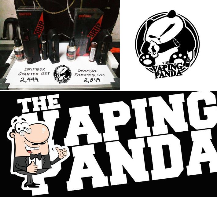 Look at the picture of Vaping Panda