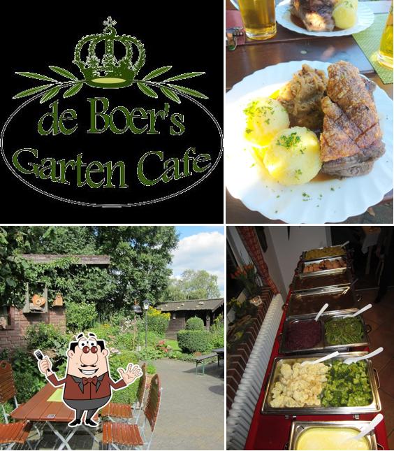 Еда в "de Boer‘s Garten Café!"