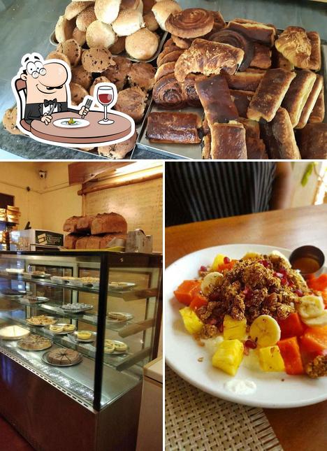 Food at Auroville Bakery & cafe