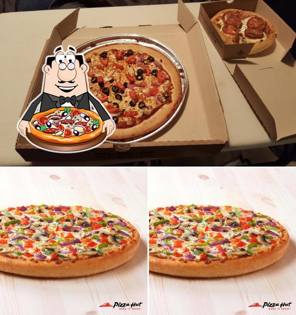 Prenez des pizzas à Pizza Hut