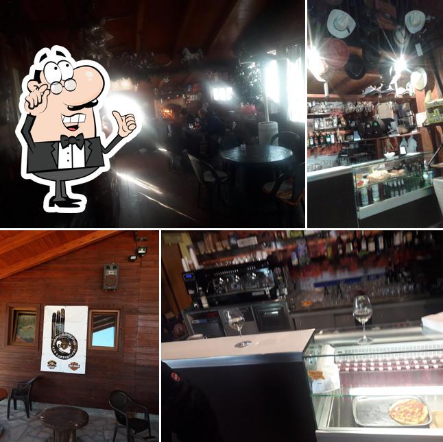 Gli interni di Bar Sand Creek