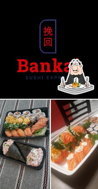 Comida en Bankai Sushi Express