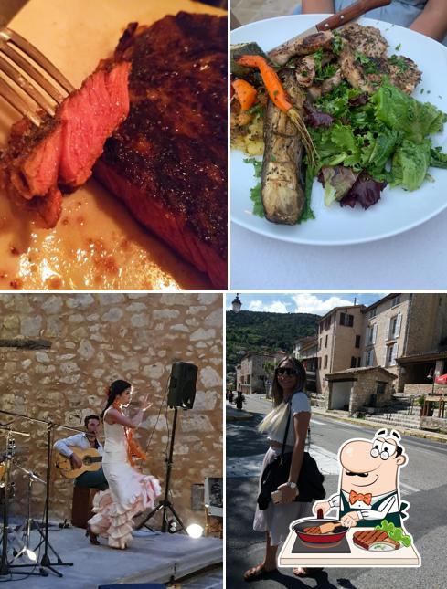 Essayez des repas à base de viande à Chez L'Ami Paul