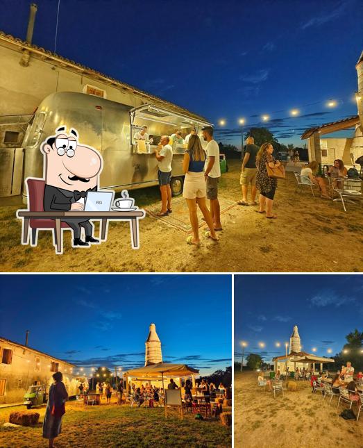 Gli interni di Fornâs Fattoria Ruspante