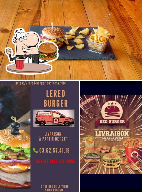 Отведайте гамбургеры в "LeRed Burger"