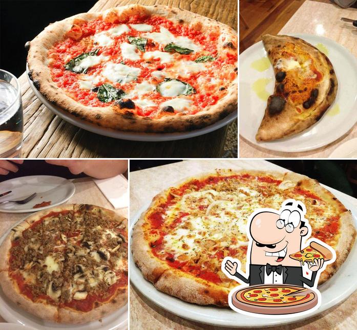 Попробуйте пиццу в "Lupa Woodfired Pizza"