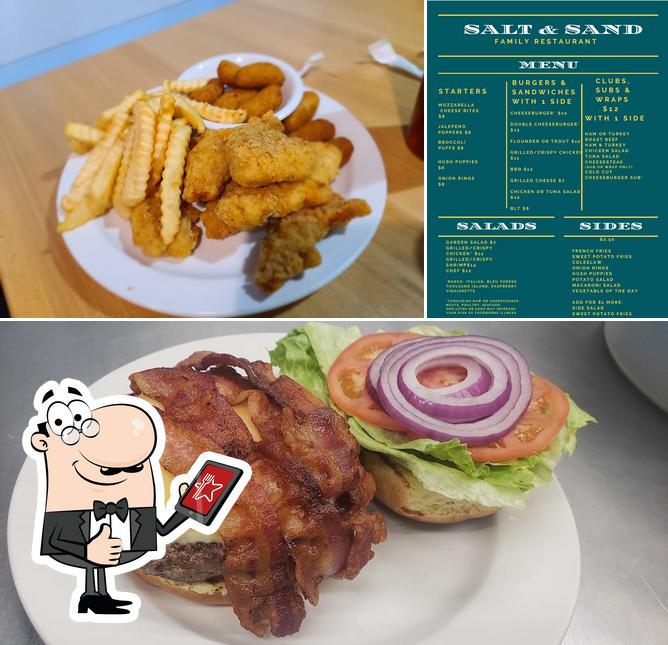 Salt and Sand Family Restaurant in Cape Charles Restaurant menu and