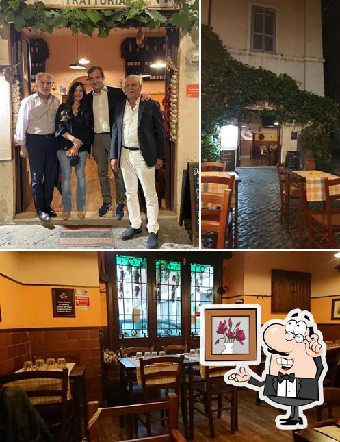 Dai un'occhiata agli interni di Trattoria Papa Re