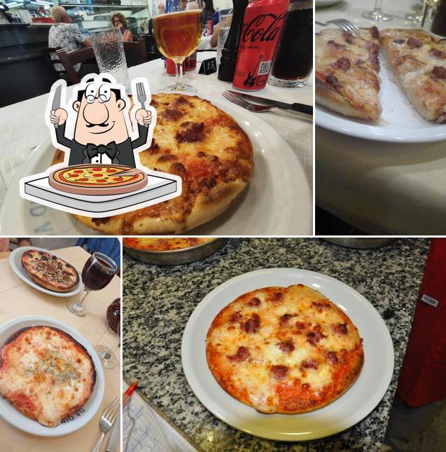 A Da Gino Pizzeria, puoi goderti una bella pizza
