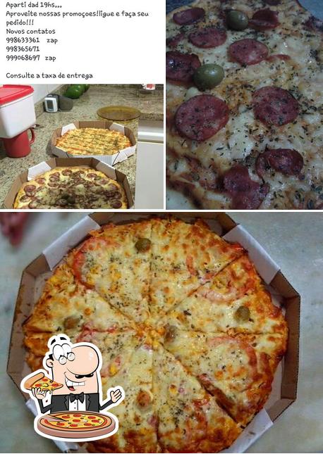 Experimente diferentes tipos de pizza