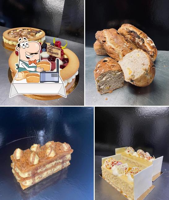 Pain à l'ail à Boulangerie pâtisserie Aux douceurs du blé