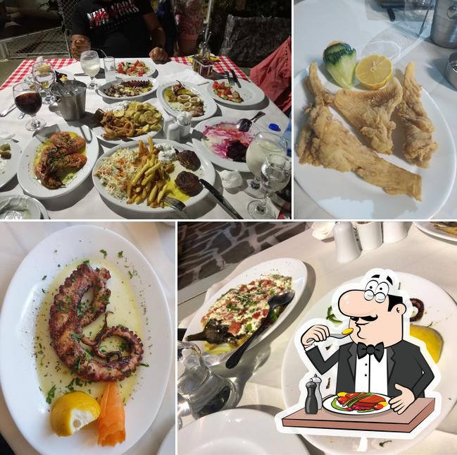 Meals at KALIMNOS Greek Island Fish Restaurant