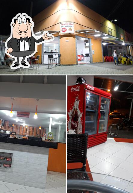 Veja imagens do interior do Pizzaria Fiorella
