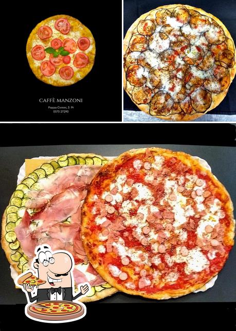 Choisissez des pizzas à Caffè Manzoni