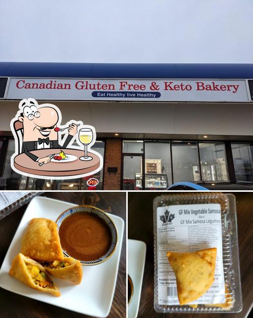 Voici la photo indiquant la nourriture et extérieur sur Canadian Gluten Free and Keto Bakery